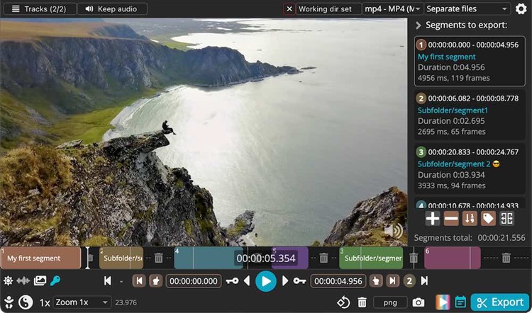 LosslessCut, editor de vídeo de 2026, realiza recortes sin pérdida de calidad y procesamiento de archivos multimedia.
