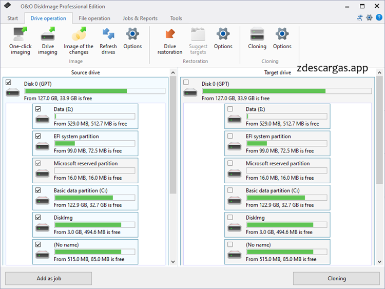 O&O DiskImage Professional 2026 Descargar