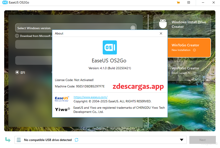 EaseUS OS2Go 2026 Español Mega